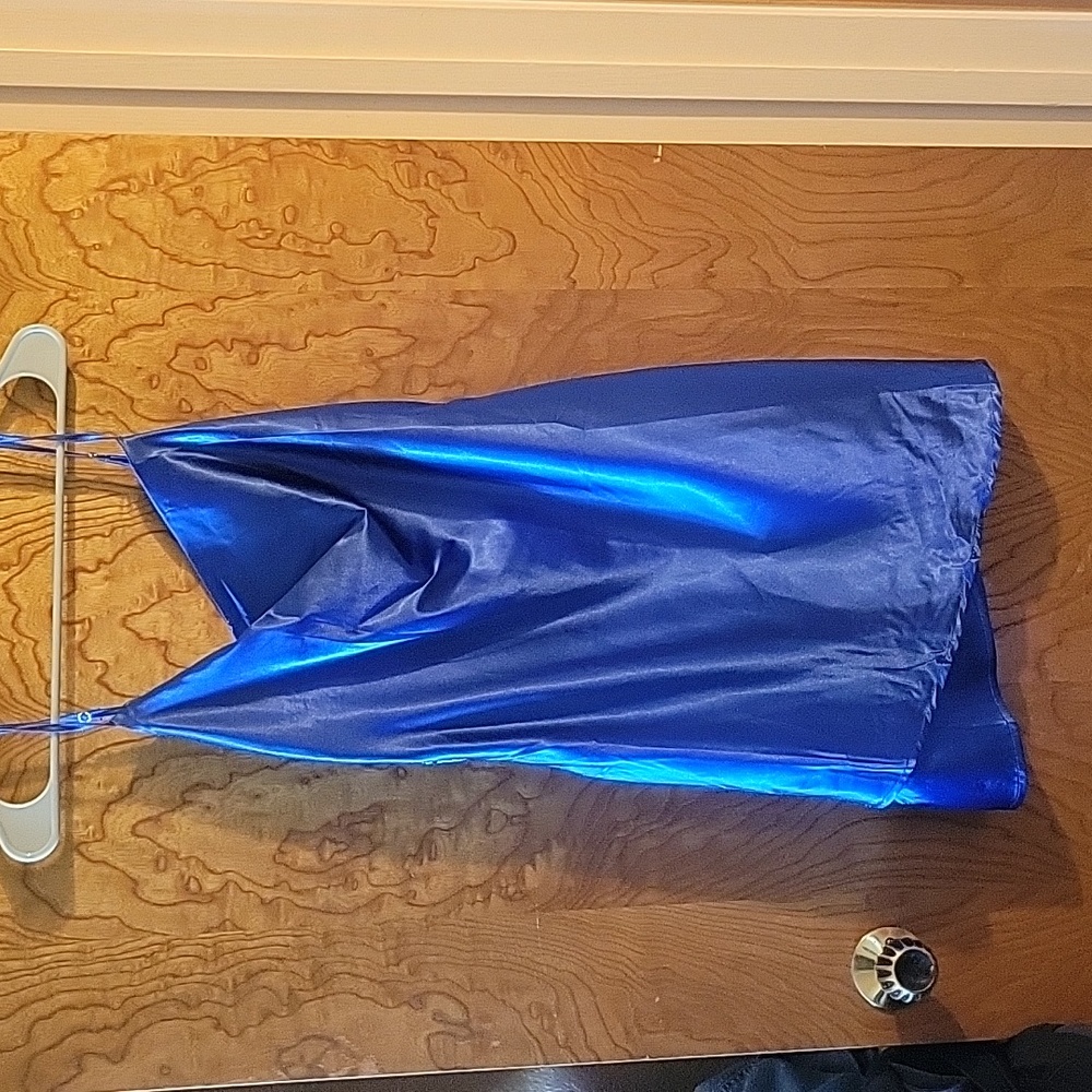 Satin slip dress